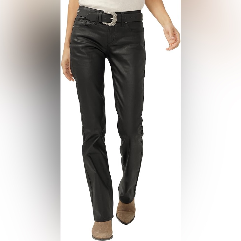 Silver Jeans Co. Black Coated Denim Jeans